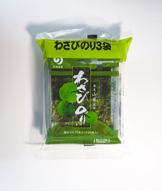 わさび味のり（3袋入）