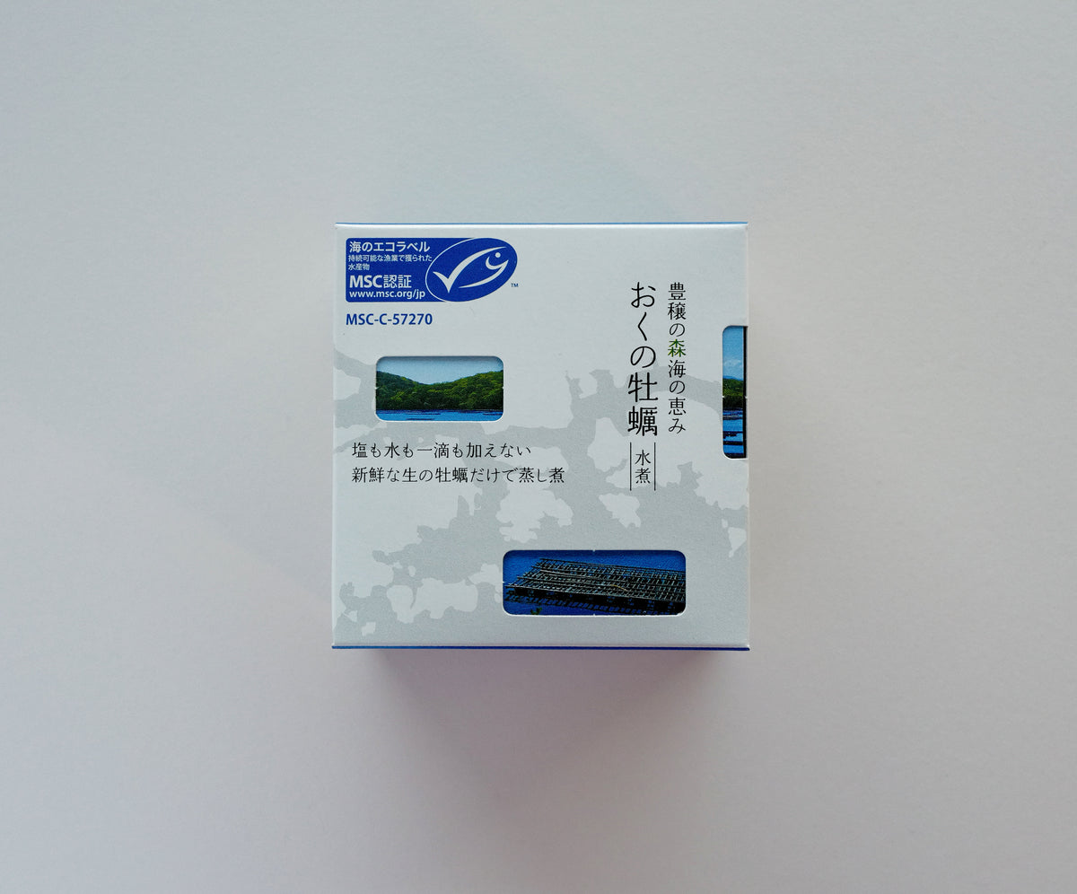 岡山県邑久町産「おくの牡蠣」缶 150g